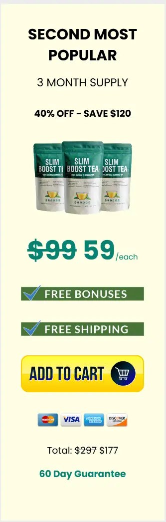 Buy Slim Boost Tea 3 Bottle